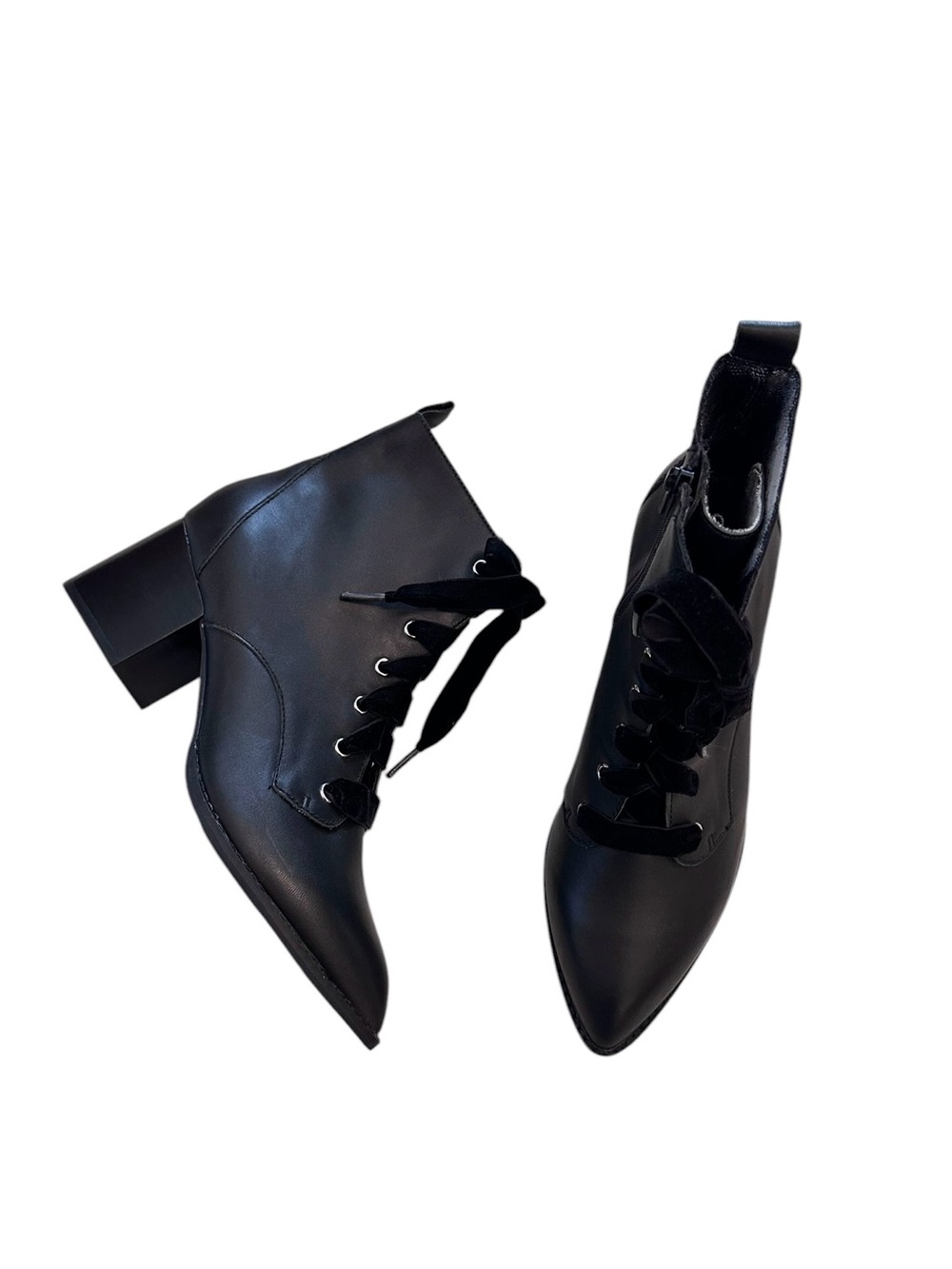 Seychelles Trench Boots Black Leather size 7.5